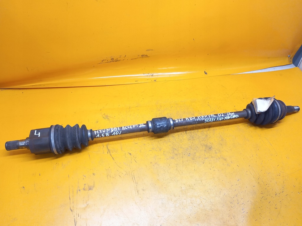 фото №4, Приводной вал правая hyundai accent iii 1,5b 02-04r bez abs