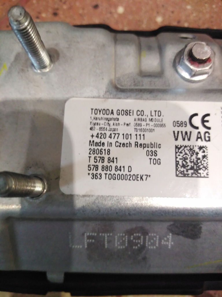 фото №5, Skoda karoq 57b po lift 2 x подушка безпеки po ремонт