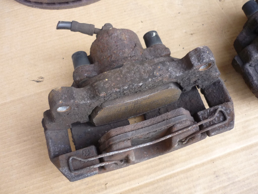 фото №8, Тормоза перед суппорты + тормозные диски / seat altea leon ii vw golf v / 288mm