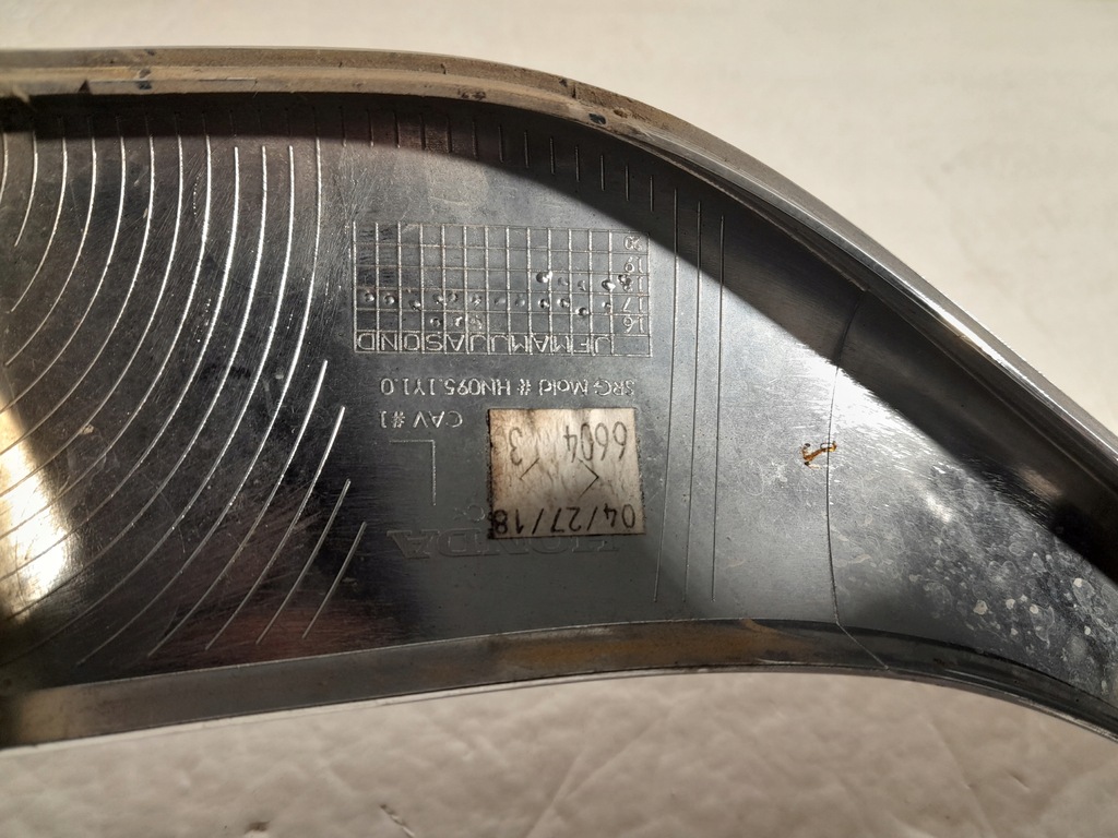 фото №5, Honda odyssey v 18- молдинг декоративная бампера хром 71262-thra-a0