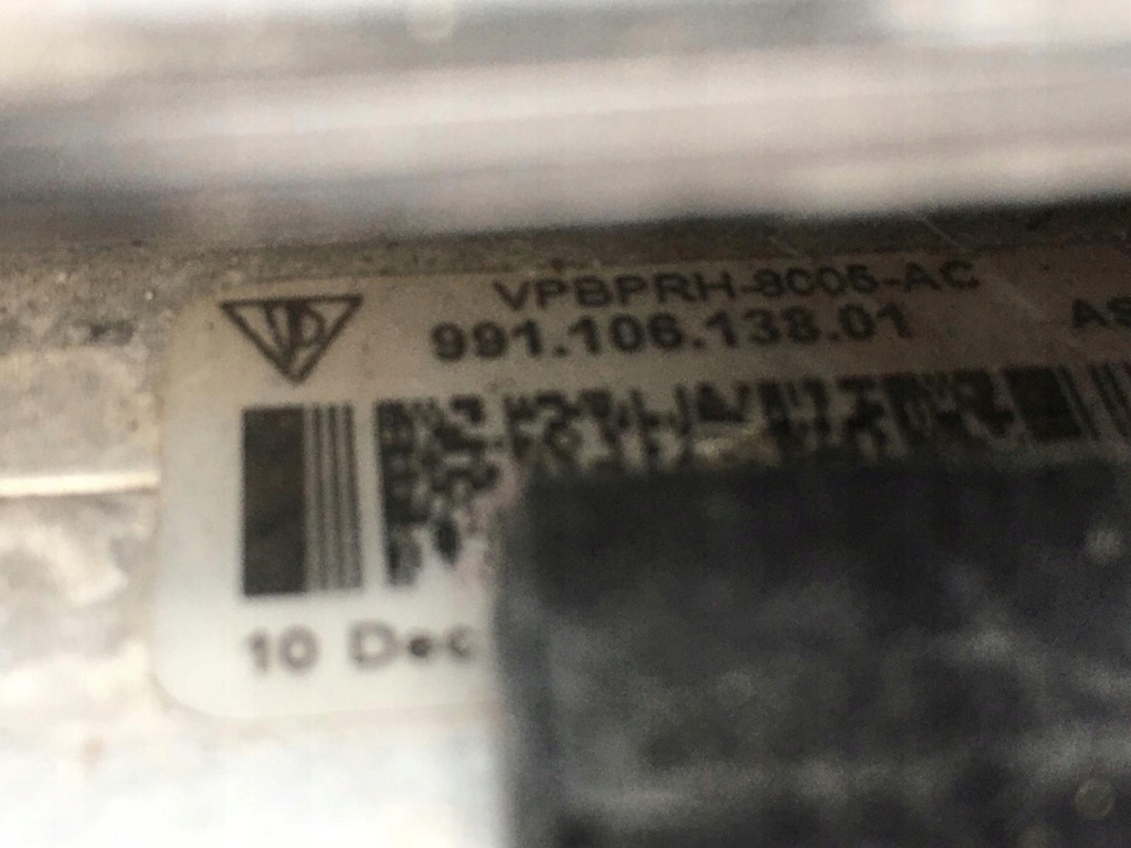 фото №5, Porsche 991 911 gt3 радіатор wody середня 99110613801