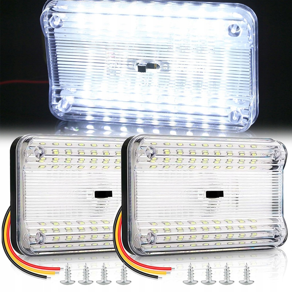 фото №1, Освітлення салону кабіни лампа led 36 led 12v