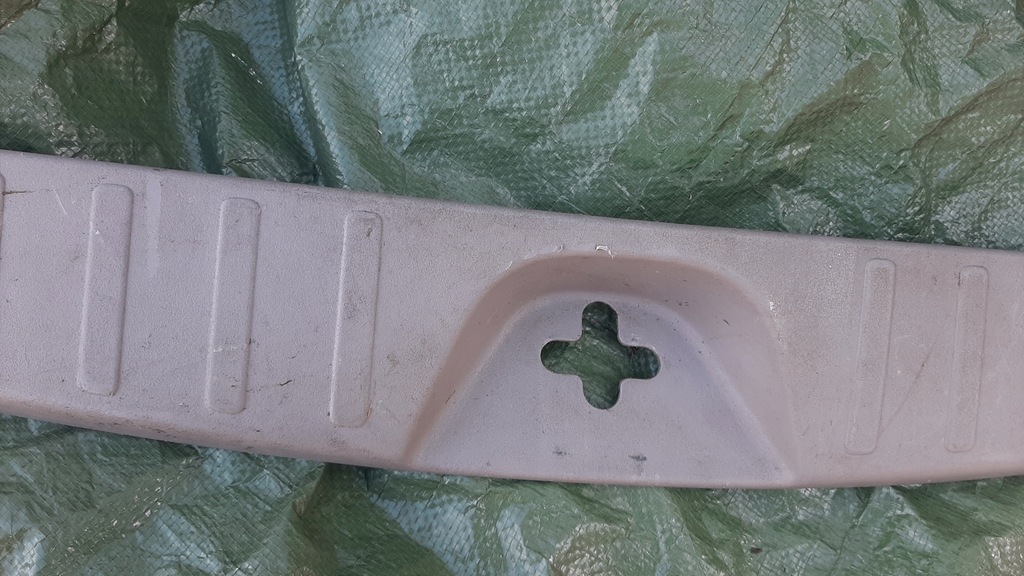 фото №5, Mitsubishi pajero ii sport l200 молдинг захист поперечина задня 7240a64zz