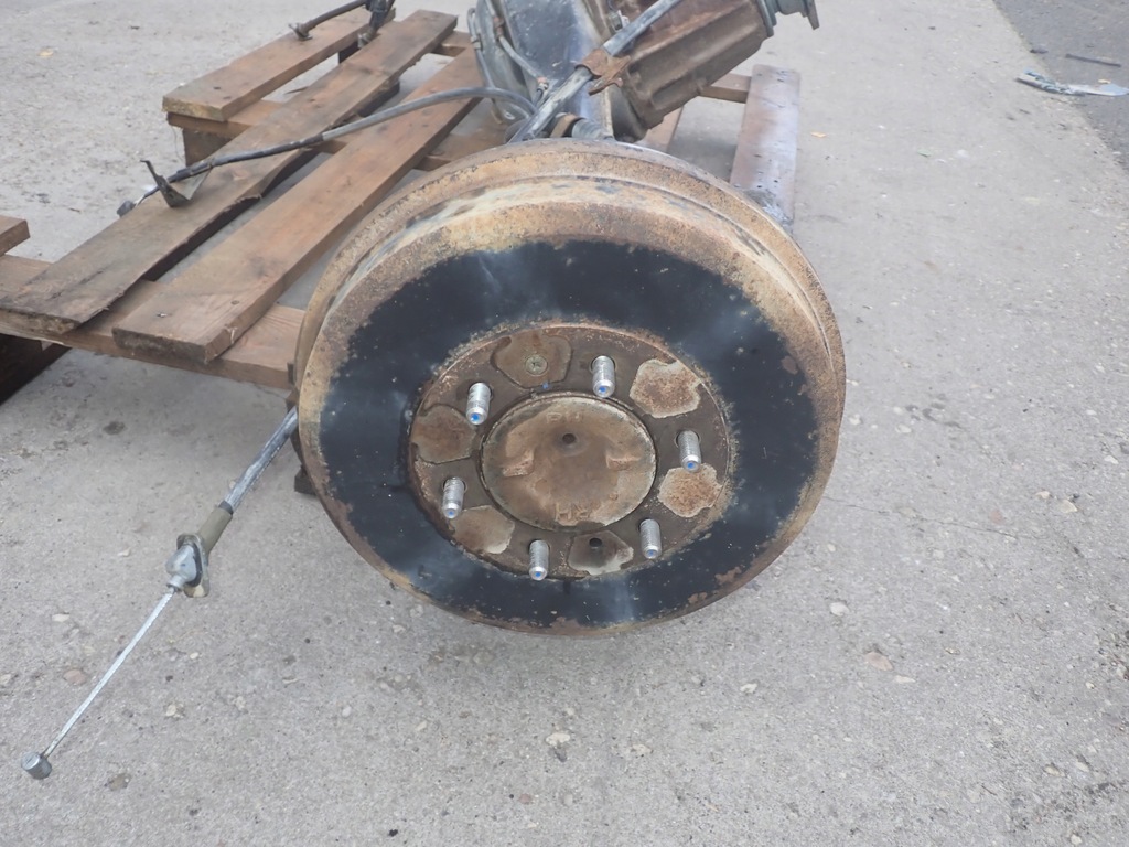 фото №6, Мост дифференциал балка oś подвеска задняя комплектная isuzu d-max iii 2021 6145