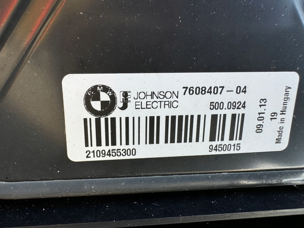 фото №10, Pas передній радіатор балка вентилятор bmw 1 f20 2.0 d