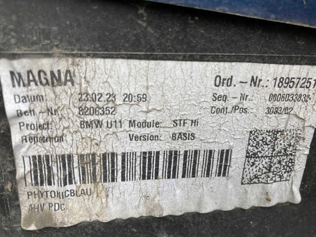 Бампер задний задняя bmw x1 u11 22- Недорого