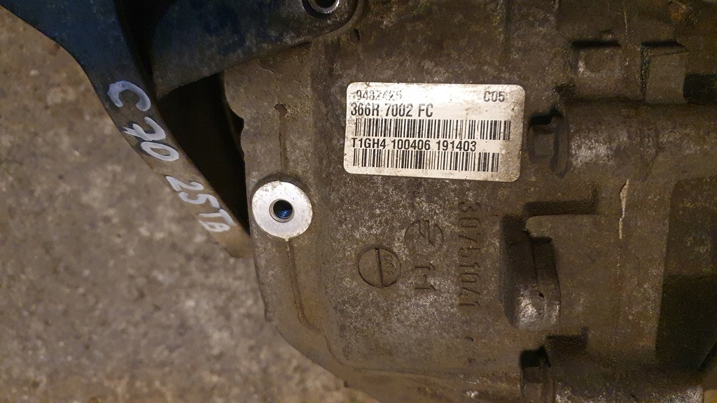 фото №8, Volvo v50 s40 ii c30 c70 ii 2.5 t коробка передач передач