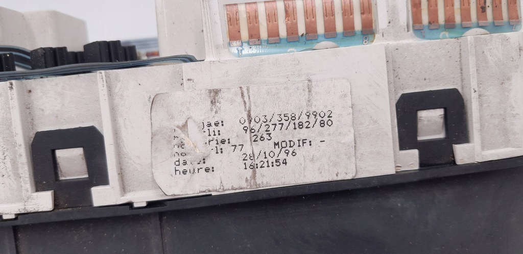 фото №10, Peugeot 306 1994 счетчик / спидометр 9627718280