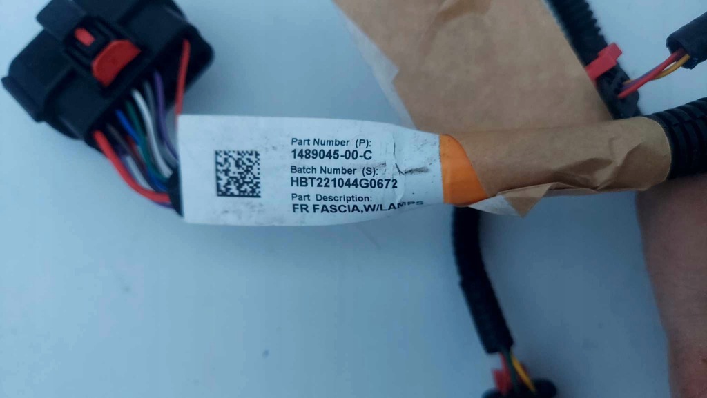 фото №6, Tesla model y джгут електропроводка бампера перед 1894