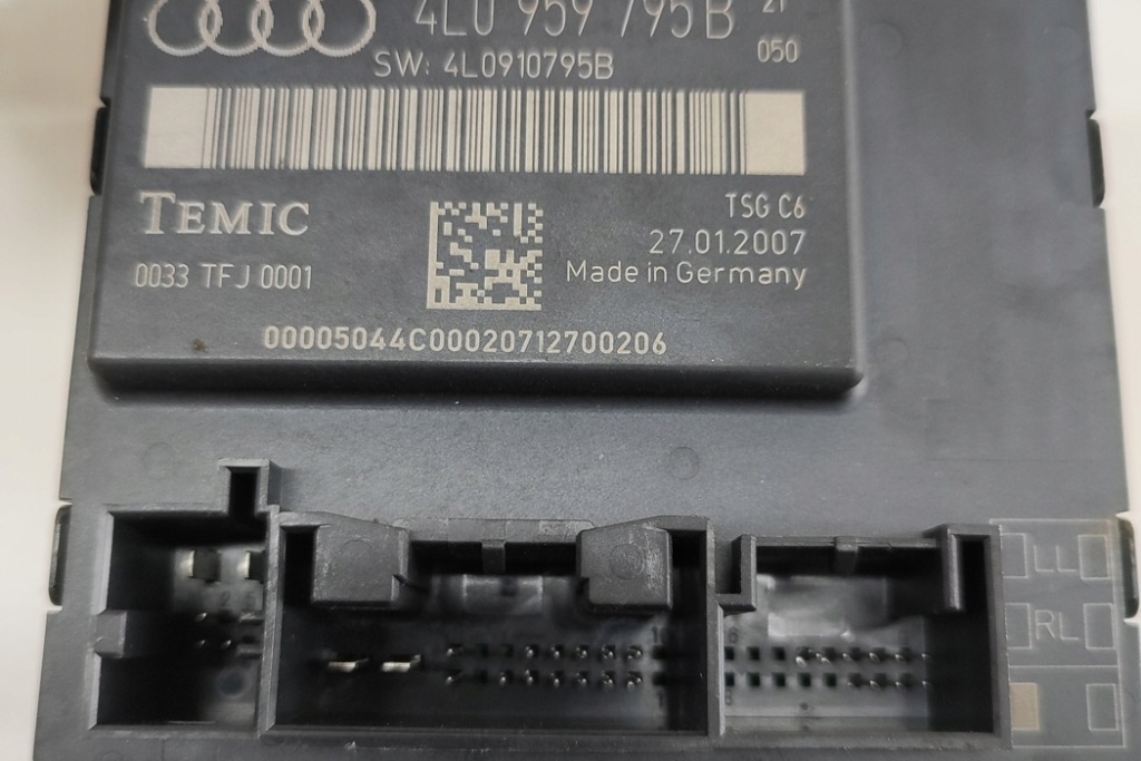 фото №5, Audi q7 4l задні ліва двері блок керуючий 4l0959795b 4l0910795b 3.00