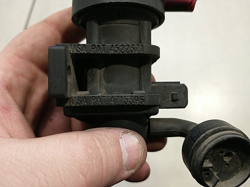 фото №4, Клапан вакууму saab 93 2.2 tid 09128022