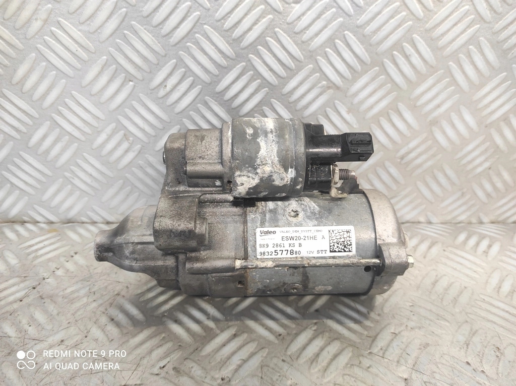 фото №1, Стартер 9832577880 peugeot partner iv rifter 1.5 blue hdi wyszków wawa