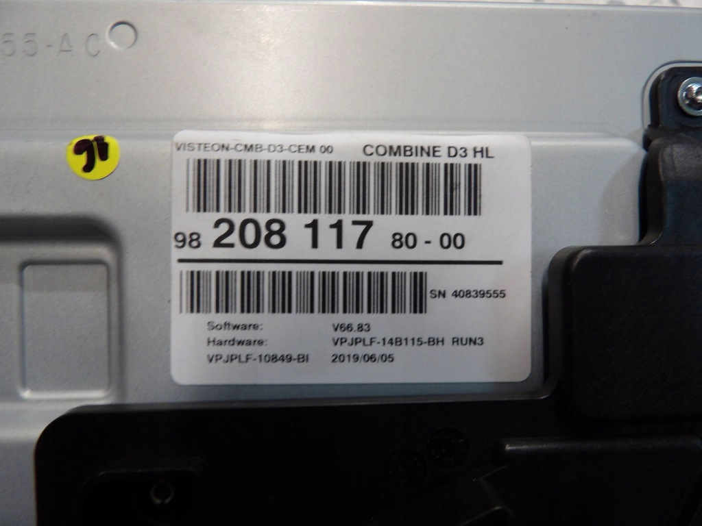 фото №3, Дисплей 9820811780 citroen ds3 crossback