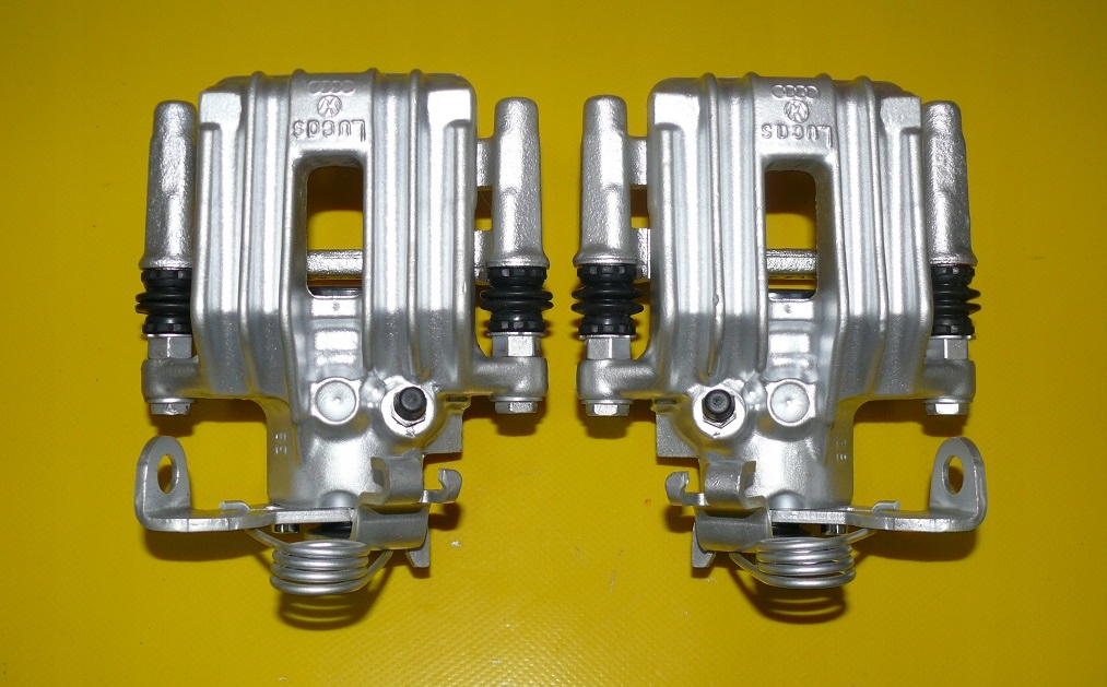 фото №9, Суппорты тормозные скоба левый правый задняя audi a4 b7 255/10mm 04-08r na перед