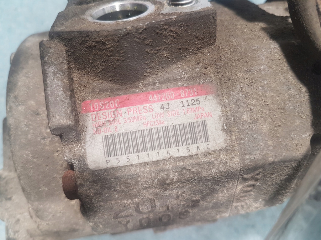 фото №5, Jeep commander 3.0 crd компрессор кондиционера 447260-8731