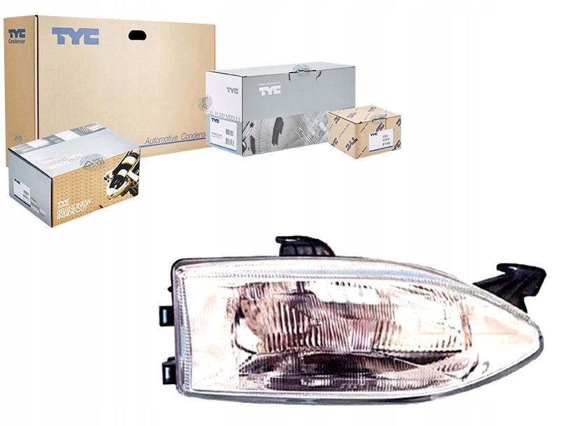 фото №1, Фара h4 электрический цвет вкладыш: чёрный fi