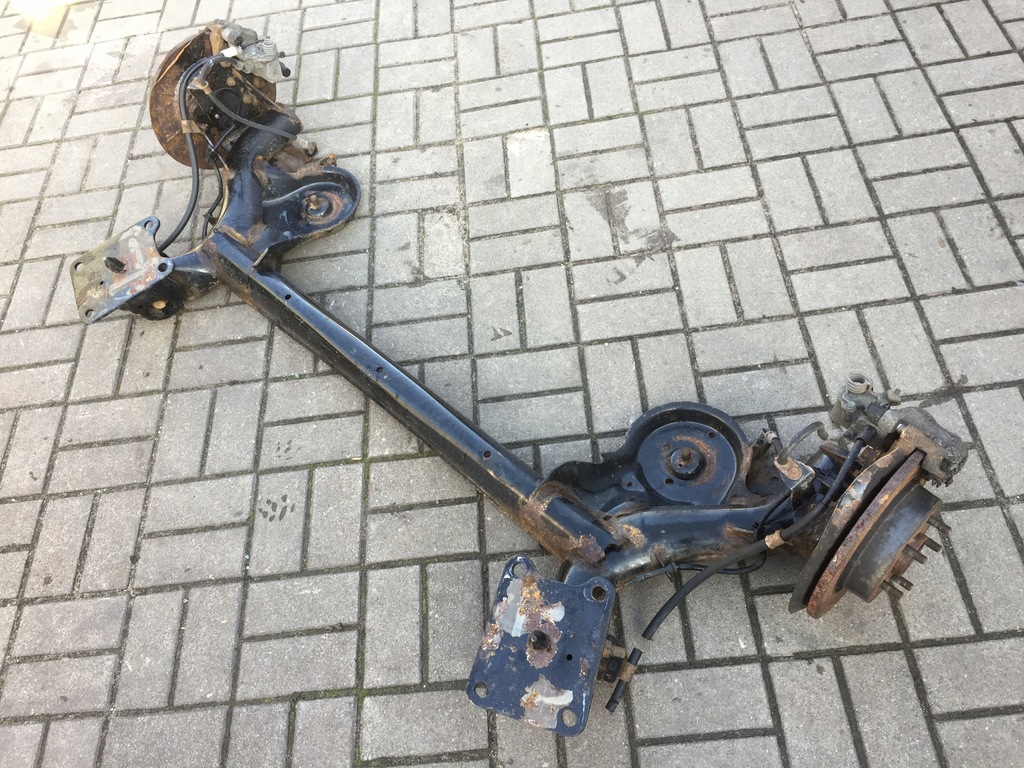 фото №1, Transit connect ii mk2 oś балка підвіска задня