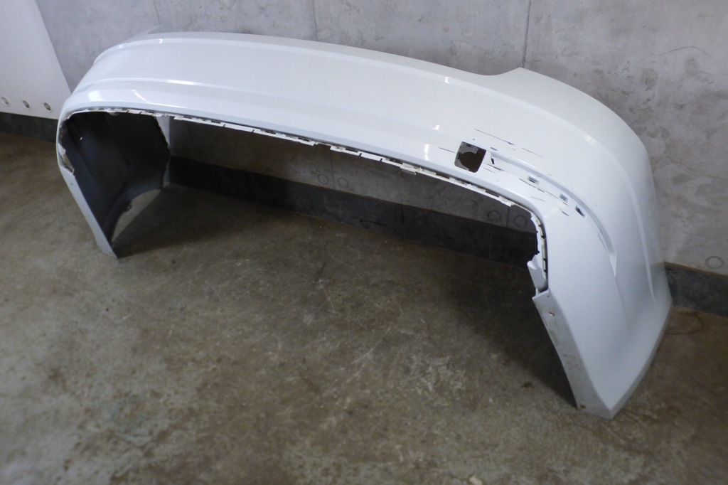 фото №9, Бампер задняя 5e5807421g stbdb цвет белый skoda octavia iii lift