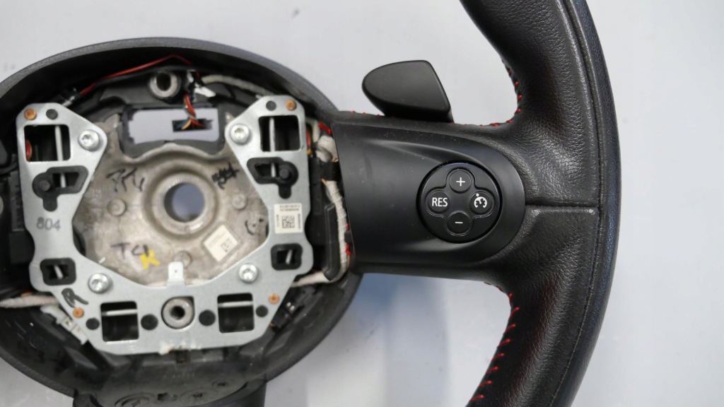 фото №9, Mini countryman jcw r60 воздуховод кожа лепестки переключения czerwona nić