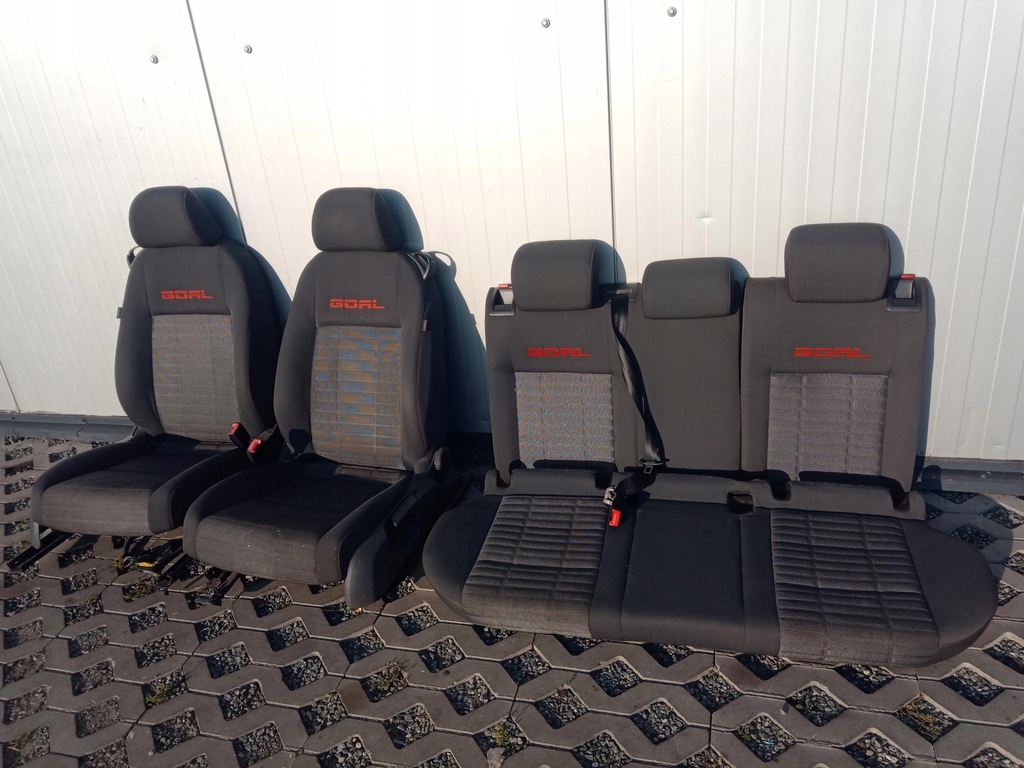 фото №10, Сидіння комплект vw golf goal 3d