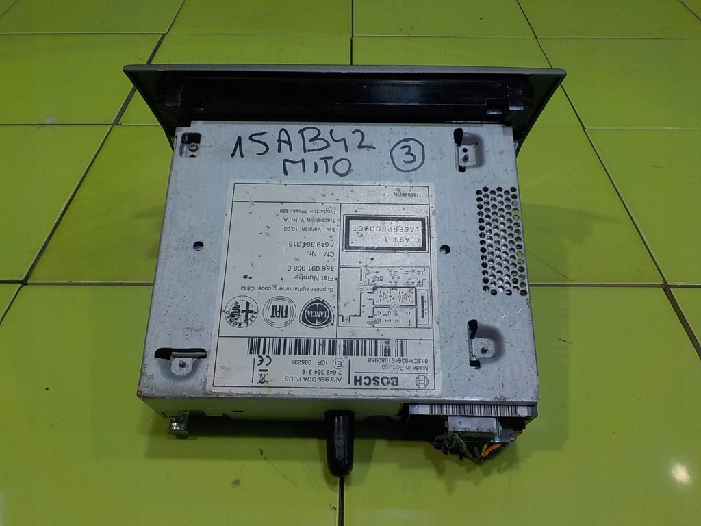 фото №5, Alfa romeo mito 1.4 b 09r 3d радио cd 1560919080 7649364316