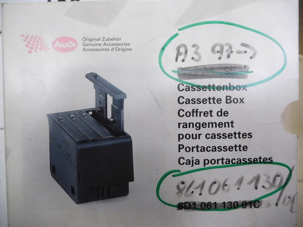 фото №7, Чейнджер do kaset audi a3 8l 8l1061130