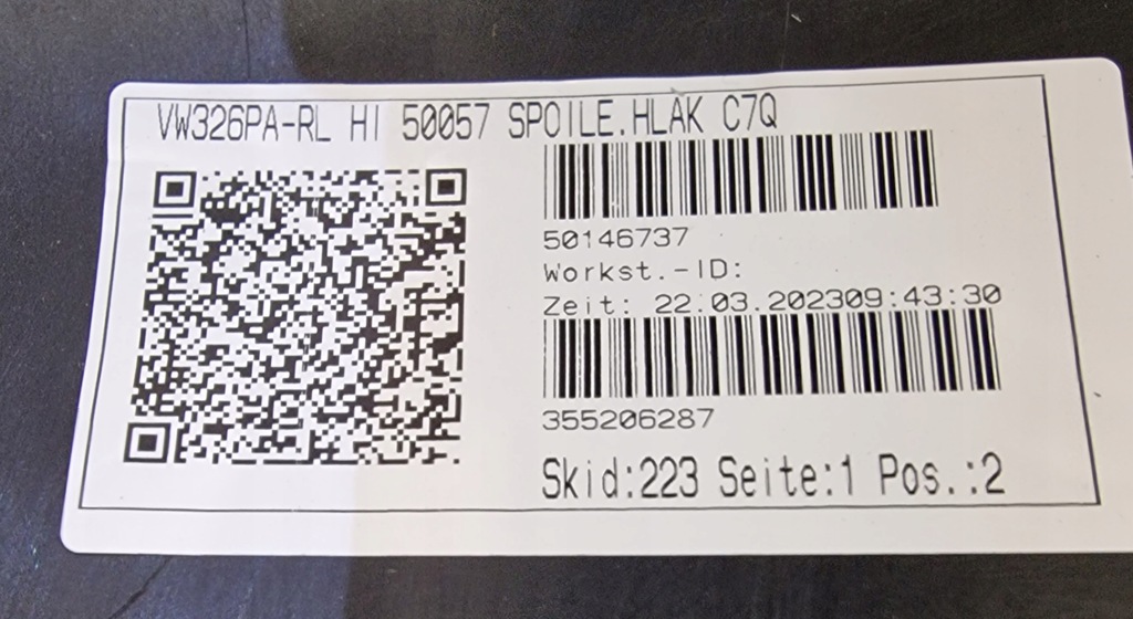 фото №13, Бампер tiguan ii lift r-line бампер задняя задний lc7q задняя 6pdc