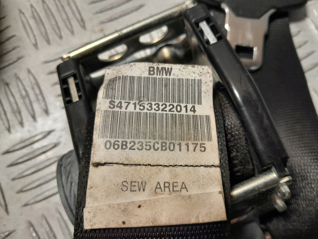 фото №6, Pas безпеки задній правий bmw 7 e65 s47153322014