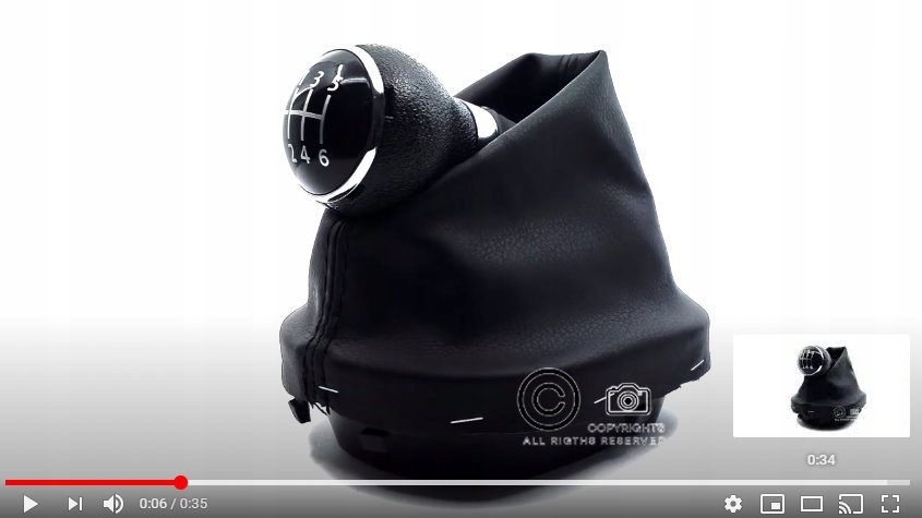 фото №16, Ручка переключения передач чехол vw caddy iii 2004-2016