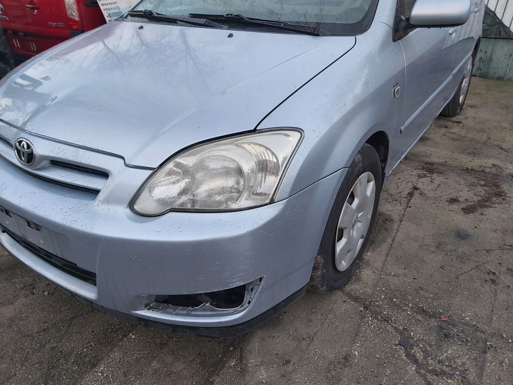 фото №10, Toyota corolla e12 lift kompletny перед бампер капот крыло лампа pas eu