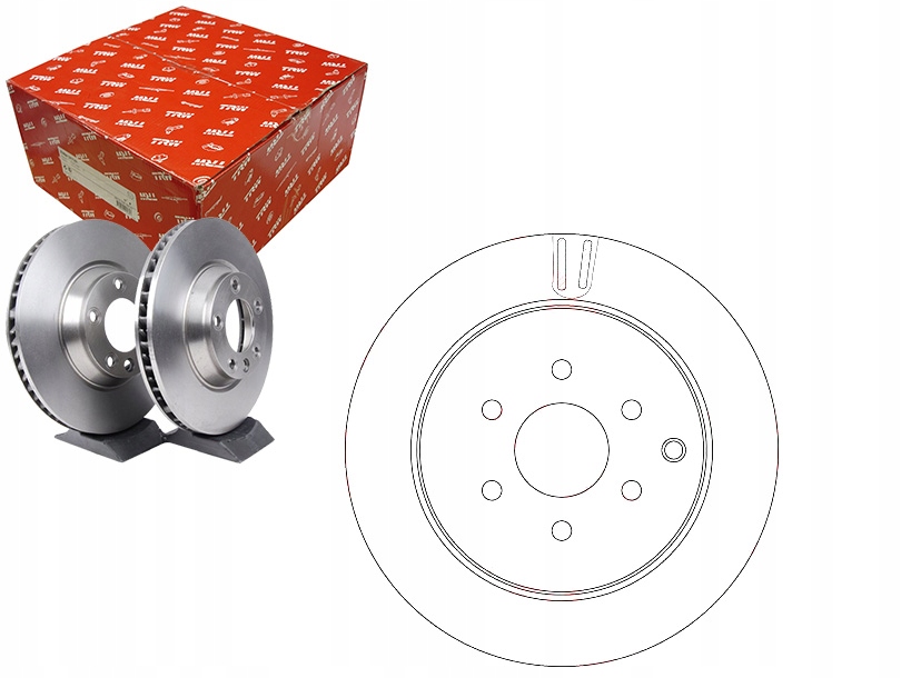 фото №1, Гальмівні диски гальмівні 2szt nissan задня pathfinder 2,5-3,