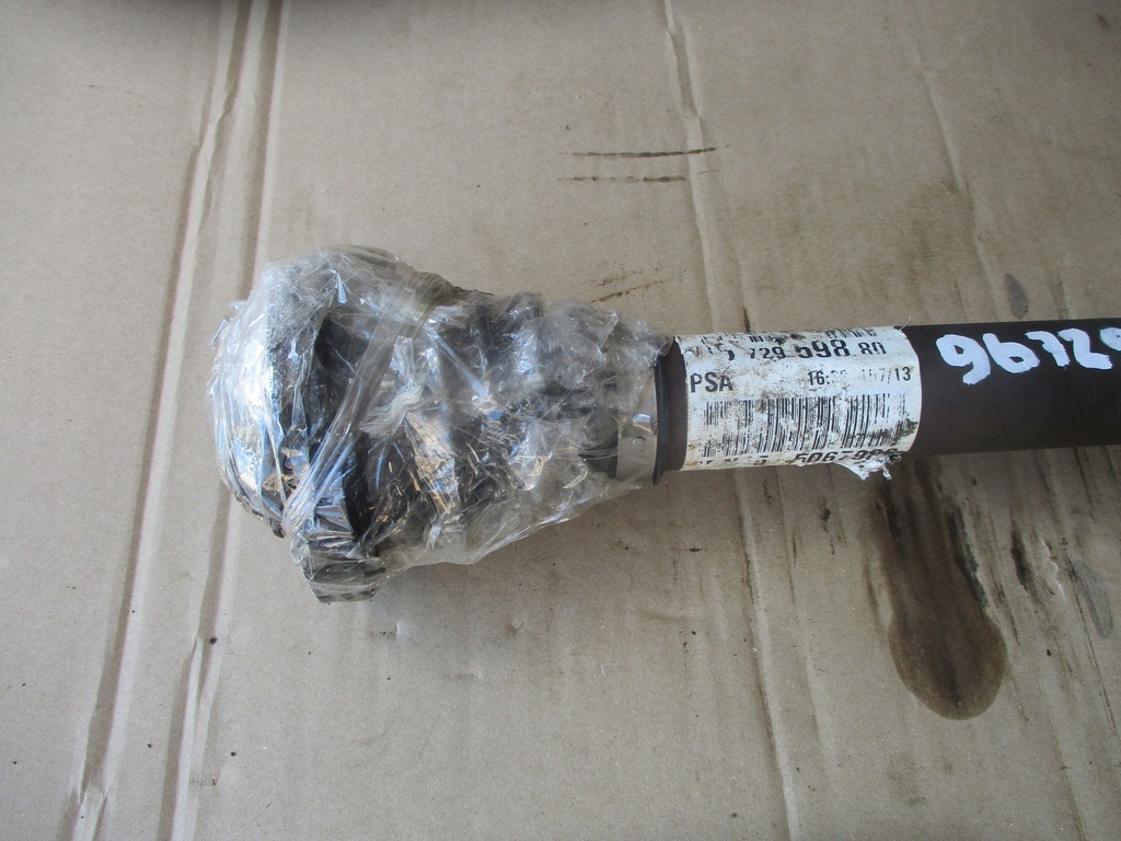 фото №4, Приводной вал правая 9672959880 peugeot 508 1.6hdi