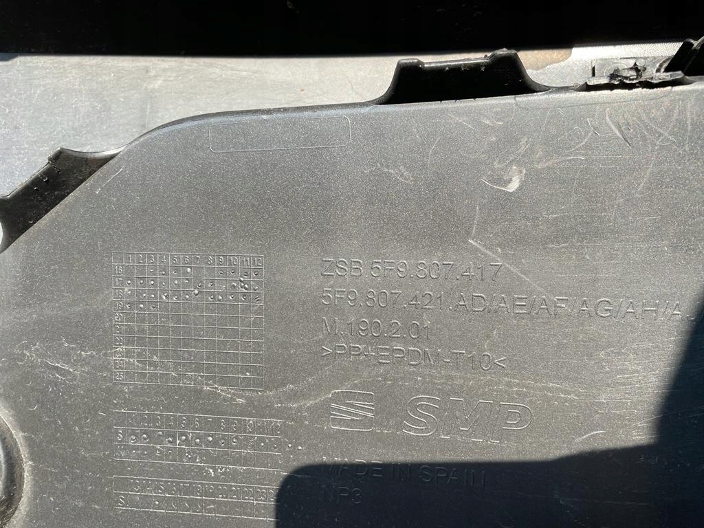 фото №7, Seat leon iii 5f9 kombi lift задняя задний pdc 16-