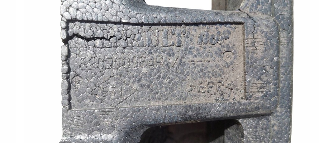 фото №14, Dacia dokker 12- абсорбер бампера перед 620900954r