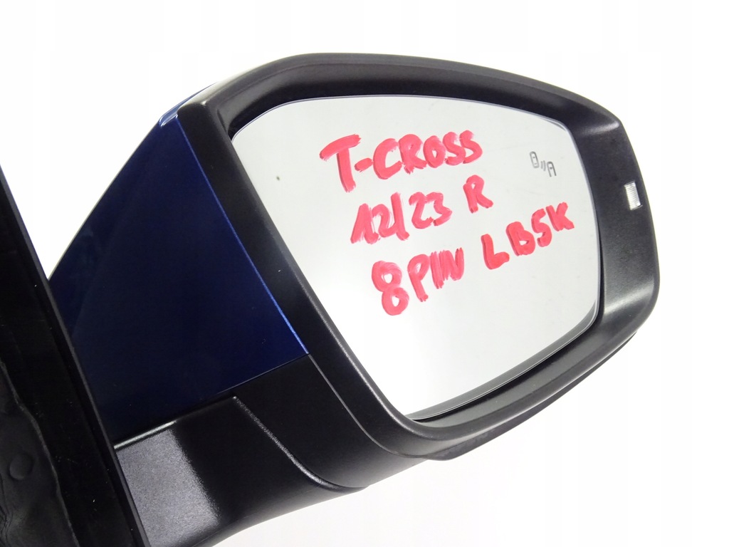 фото №10, Vw t-cross зеркало правое 8 pin lb5k полный