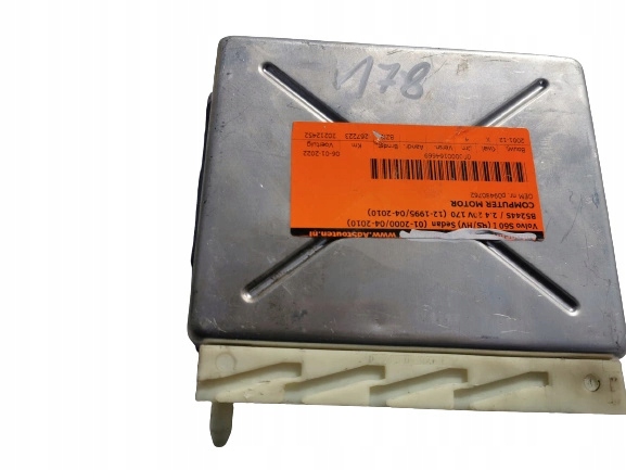 фото №1, Volvo s60 2.4b p09480761 бортовой компьютер ecu оригинал