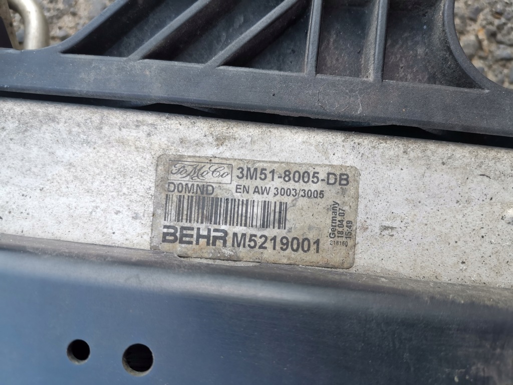 Volvo s40 v50 вентилятор радіатор води кондиціонер Оригінал