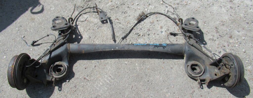 фото №1, Opel corsa d балка підвіска задня abs гальмівні барабани