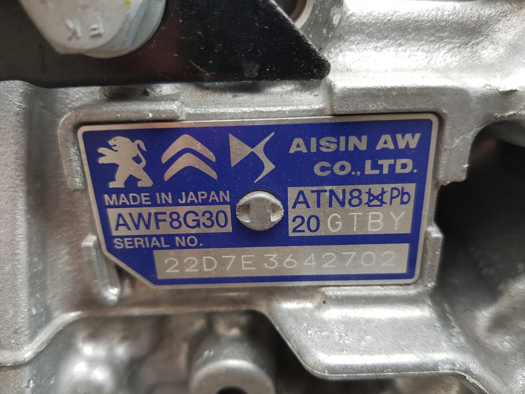 фото №11, Opel astra vi l 21r- 1.5 d коробка передач передач автоматическая коробка передач awf8g30 20gtby