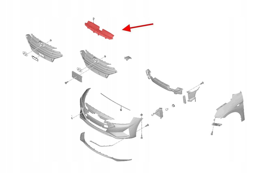 фото №7, Hyundai elantra vi ad 2018-2020 захист верхній поперечина передній 86360f2aa0