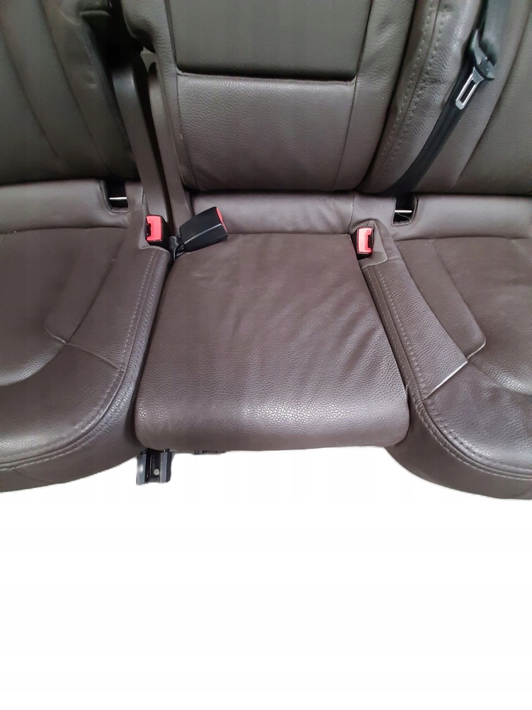 фото №4, Audi q7 2005- заднее сиденье drugi trzeci ряд кожа коричневая