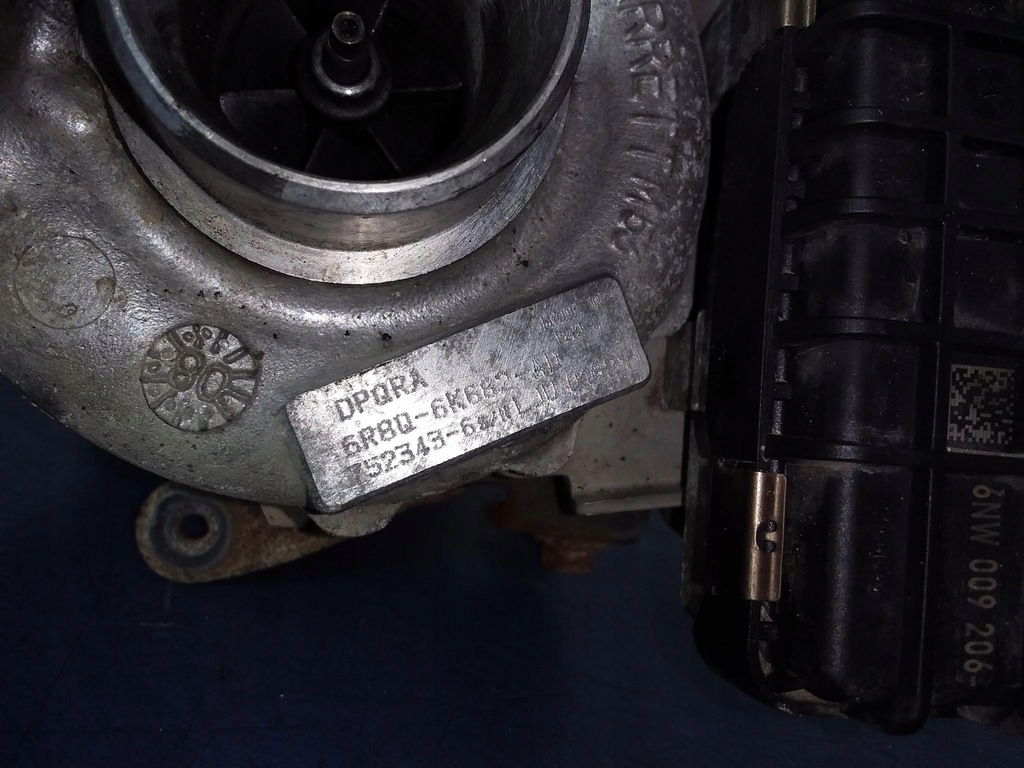 фото №5, Jaguar xf x250 2.7 td турбонагнетатель 6r8q-6k682-ad