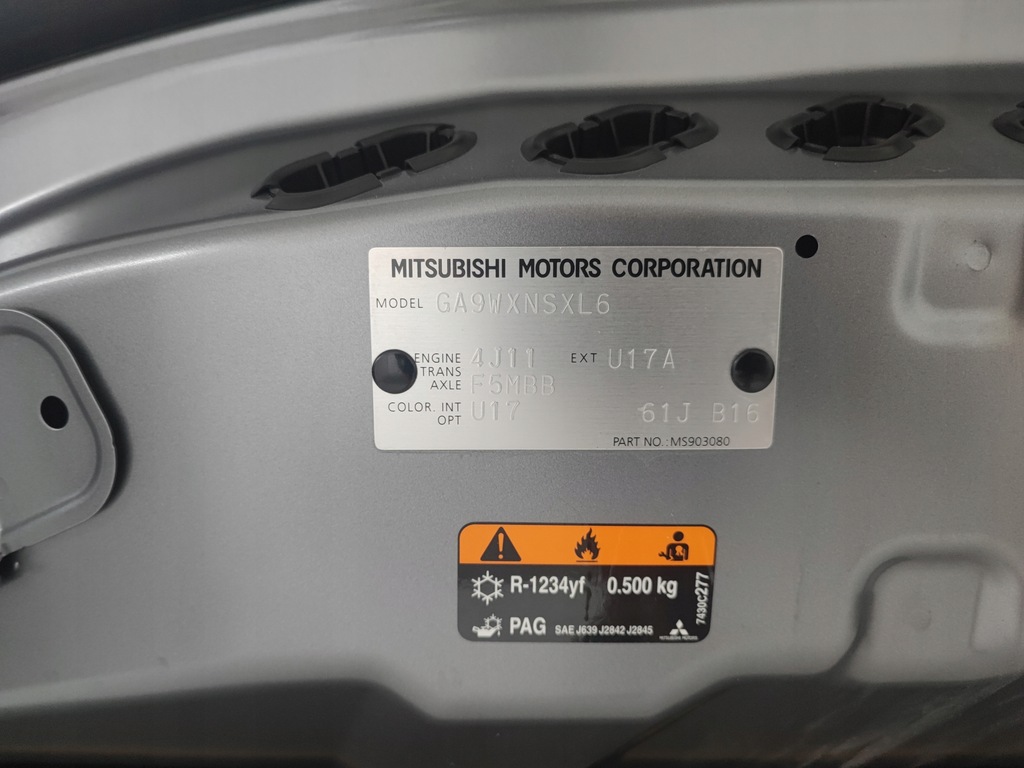 фото №11, Капот крышка двигателя mitsubishi asx i trzeci lift 2019-