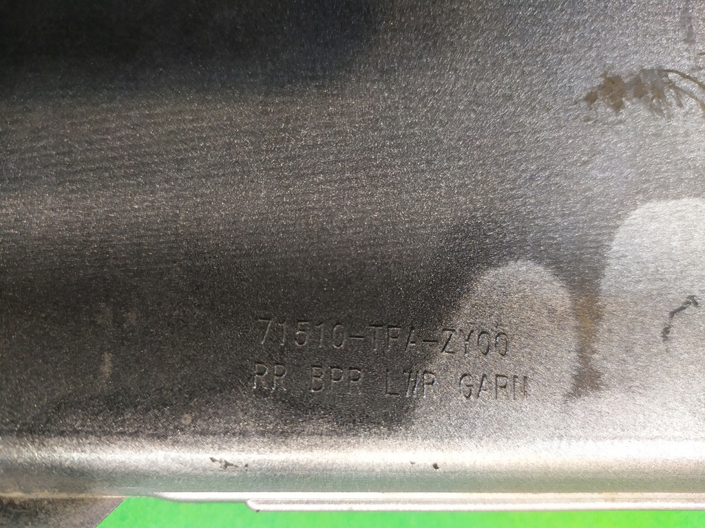 фото №10, Накладка спойлер бампера задня honda crv