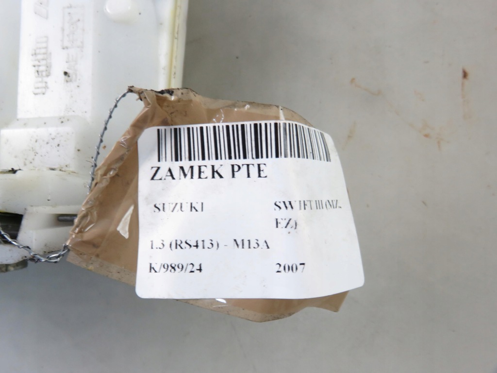 фото №8, Замок правый задний suzuki swift iii mz, ez