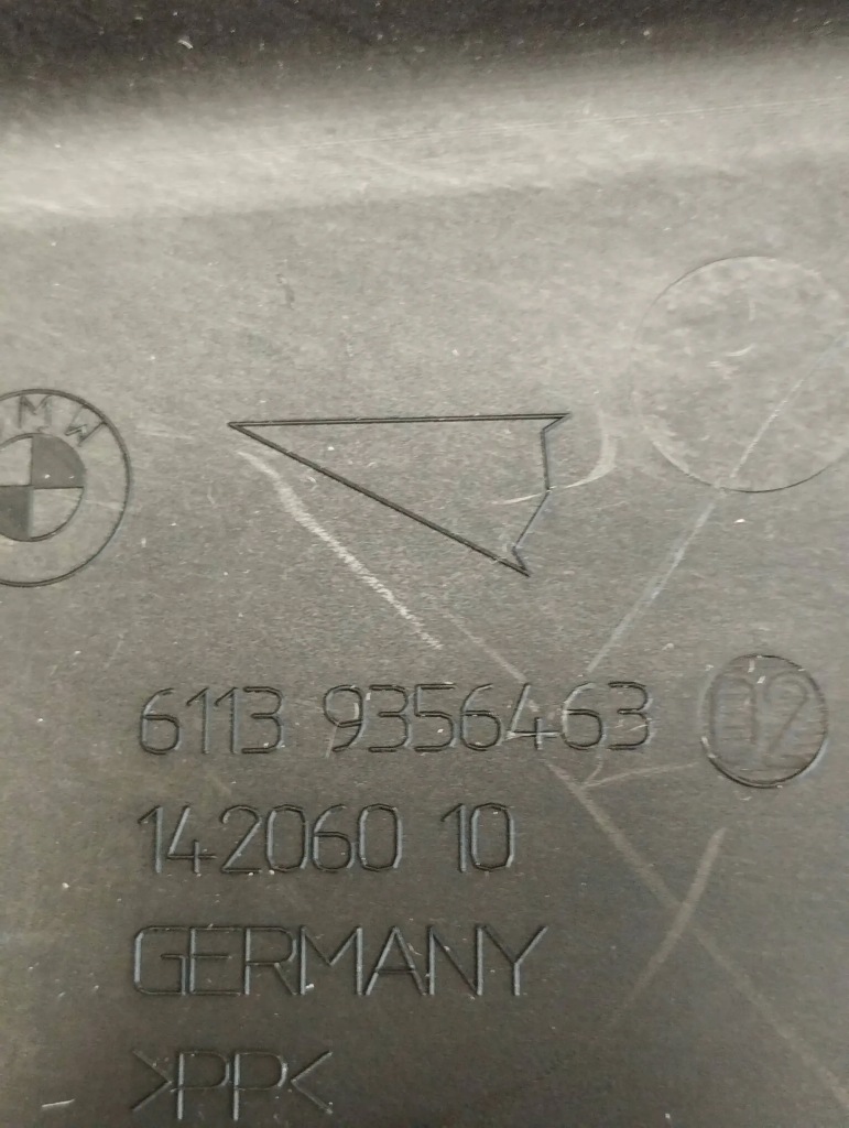 фото №3, Bmw 7 g11 заглушка защита 9356463 9356458