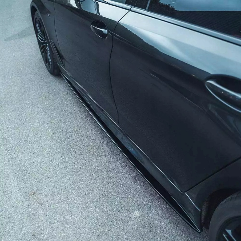 фото №13, Накладки порог bmw g30 g31 накладки пороги боковой m набор чёрный блеск