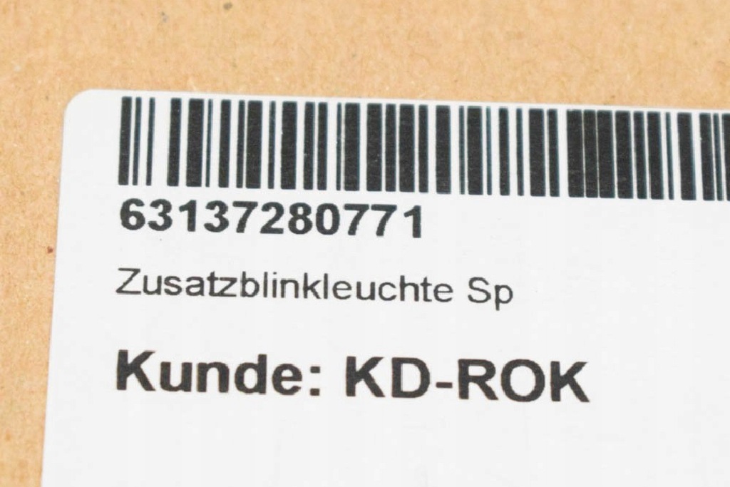 фото №9, Bmw 3 f30 дзеркало бічний ліва поворотник 6313 nowe оригінальні + 728077