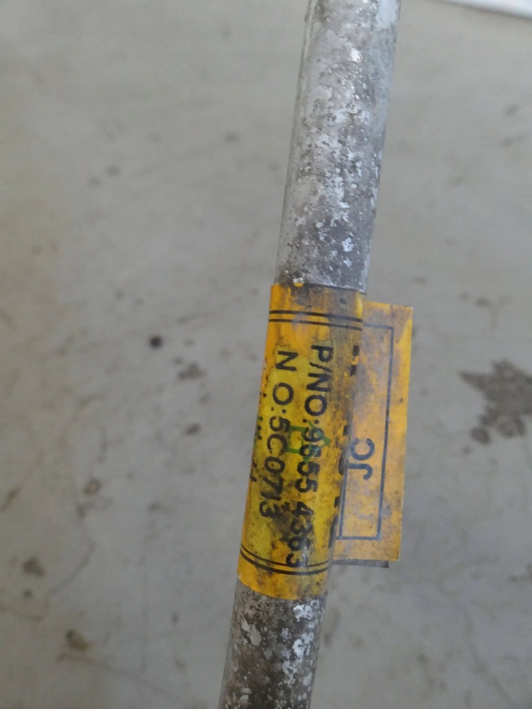 фото №5, Chevrolet nubira 2005 1.6 b wąż шланг кондиционера 9655-4363