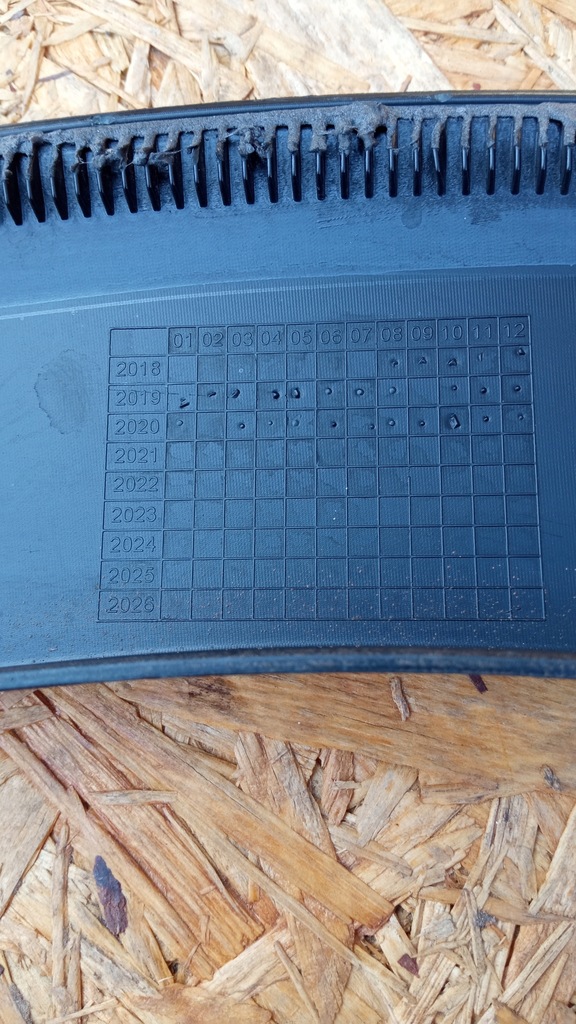 фото №10, Mg hs молдинг накладка крила перед права